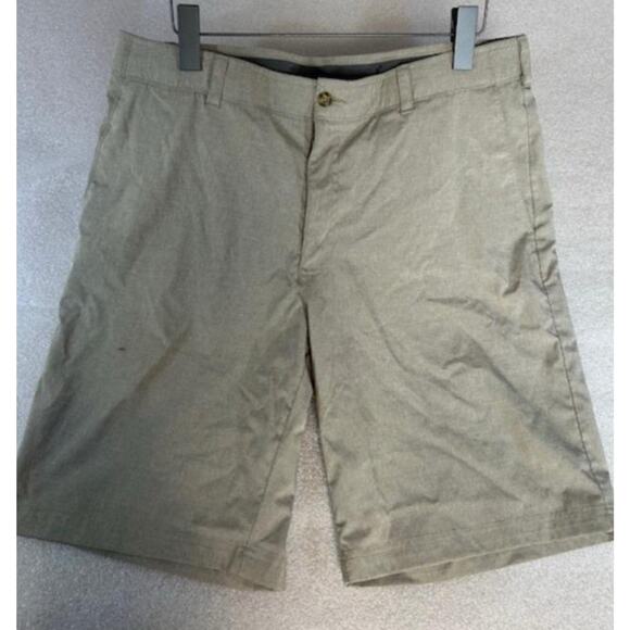 Pair Of Ben Hogan Golf Shorts Size 38 Set Of 2- Khaki & Gray (Spot On Beige) - Picture 1 of 9